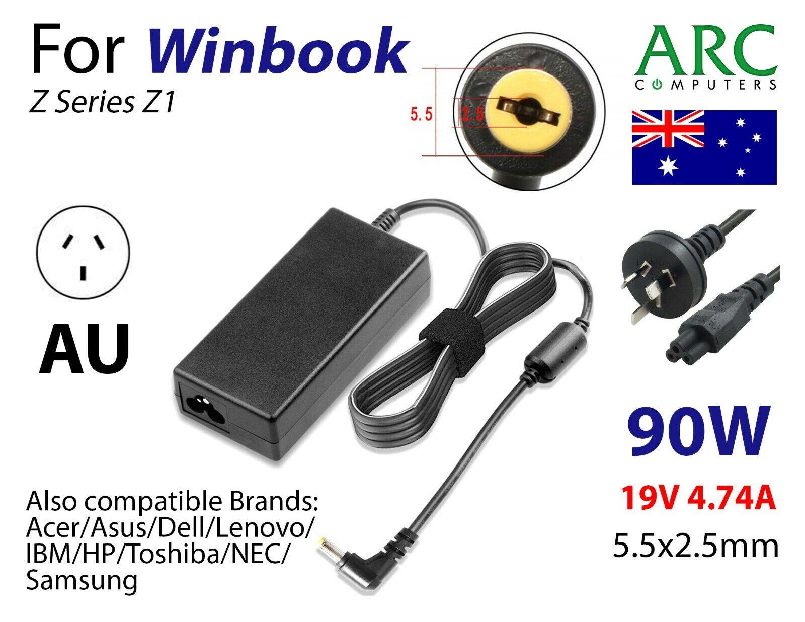 Laptop Power Adapter Charger For Winbook Z Series Z1 - BESTA